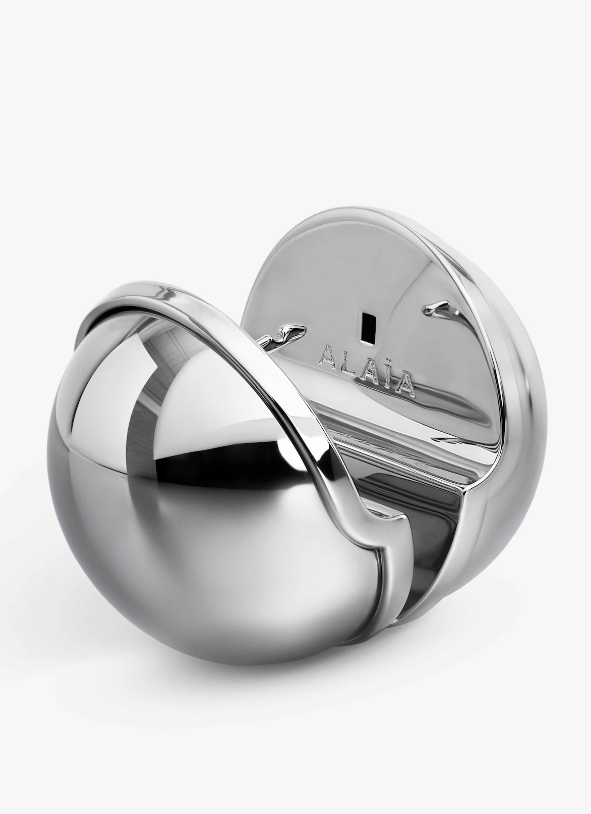 SPHERE EARRINGS ALAÏA GREY SPHERE EARRINGS